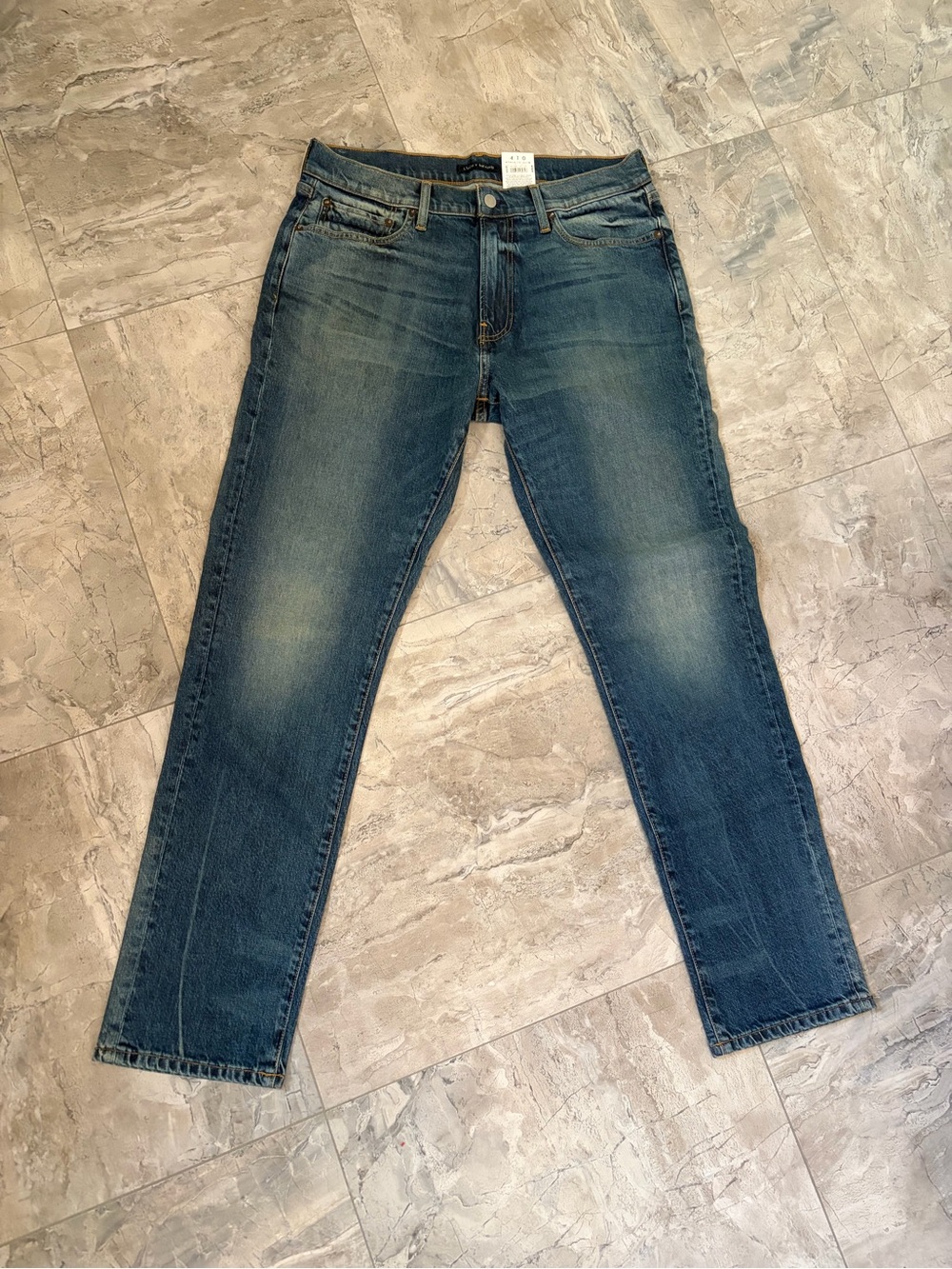 Mens Lucky Brand 410 Athletic Slim Jeans